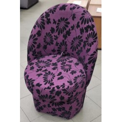 Pufas JNR MIN10 su daiktadėže Violetinis/Juodas 