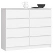 Komoda PG NR K120 Balta
